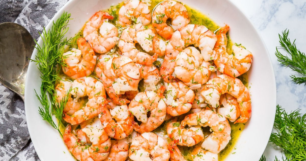 Shrimp Sauté with Lemon and Dill Recipe