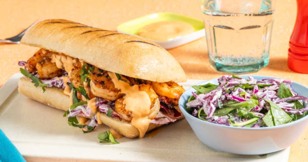Shrimp Banh Mi Sandwich Recipe
