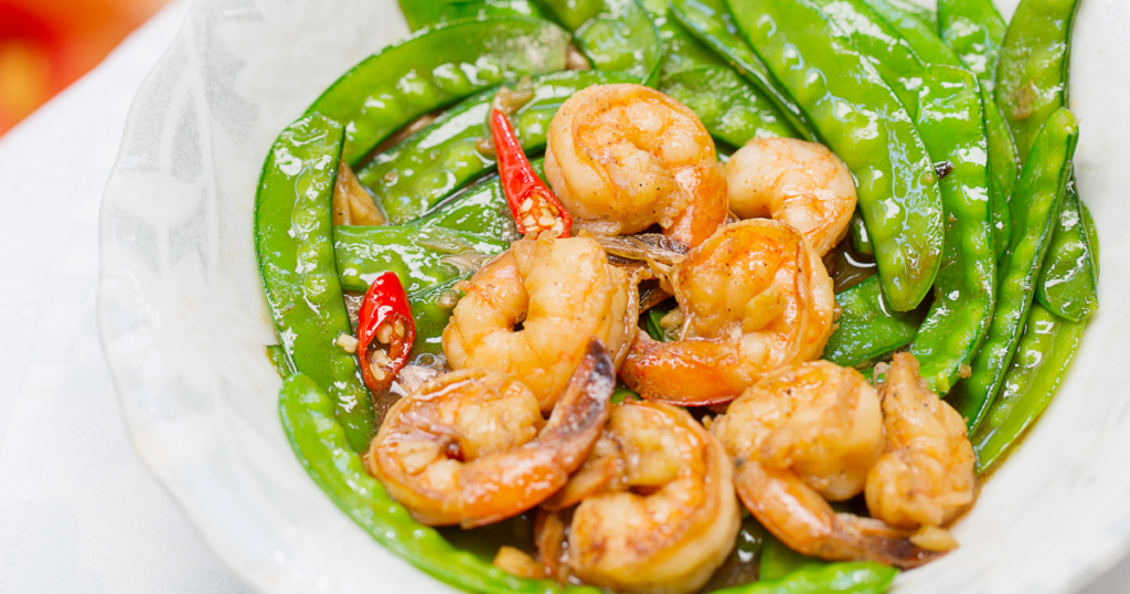 Shrimp Stir-Fry with Snow Peas Recipe