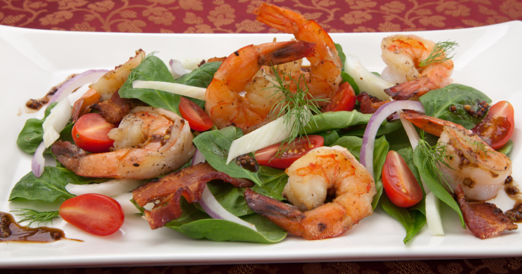 Shrimp and Spinach Salad Recipe