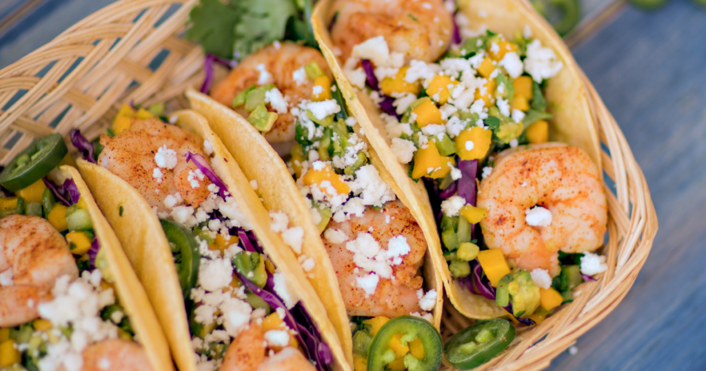 Shrimp with Mango Salsa Recipe