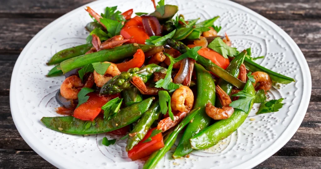 Shrimp and Asparagus Stir-Fry Recipe