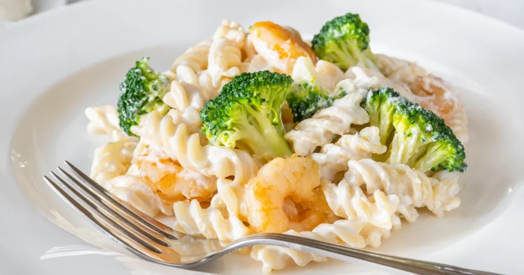Shrimp and Broccoli Alfredo Recipe